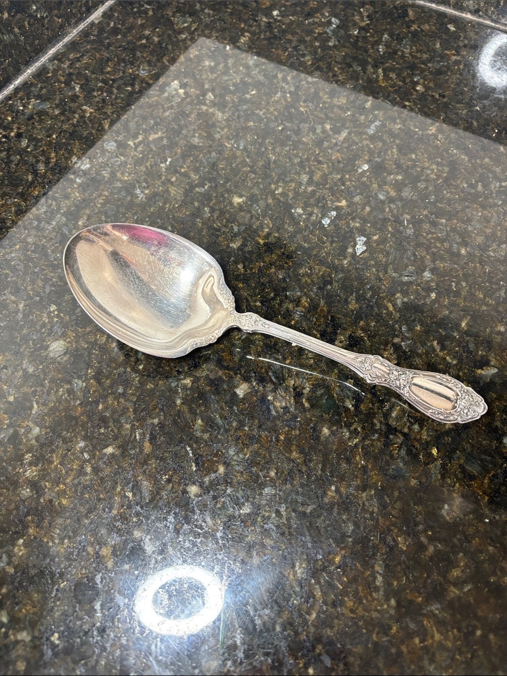 ROGER’S BROS 9” 1847 Triple Silverplated Serving Spoon
